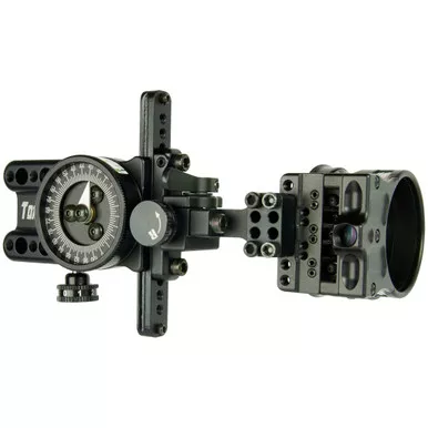 Spot Hogg TH2LH10MRT Tommy Hogg Sight, Double Pin, .010, Black, Left Hand