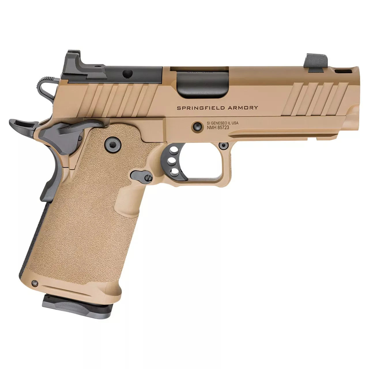 Springfield Armory 1911 DS Prodigy Comp AOS 9mm Pistol 4.25" PH9117AOSCBCOMP