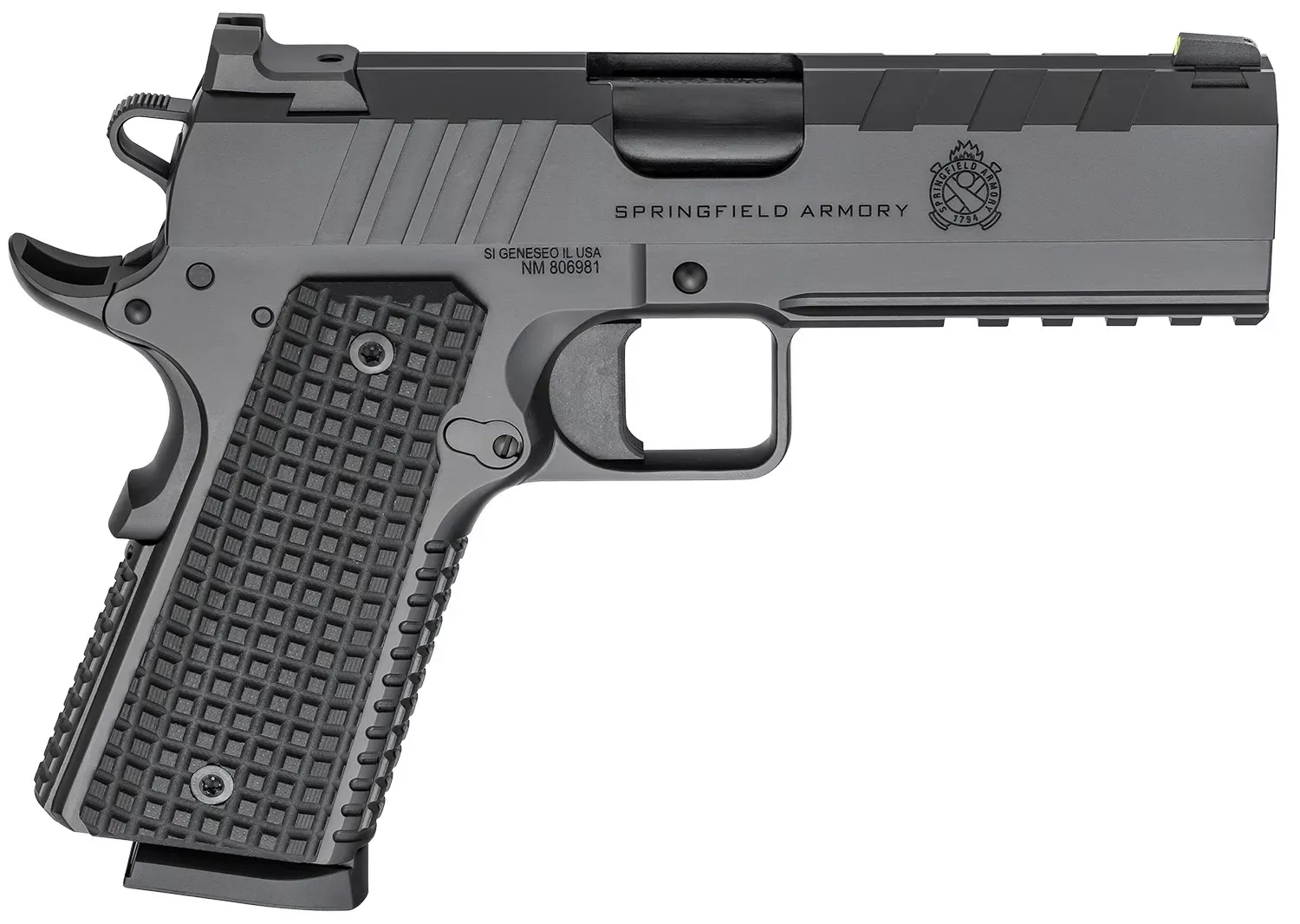 Springfield Armory 1911 Emissary 45 ACP Pistol 8+1 4.25" Black PX9228L
