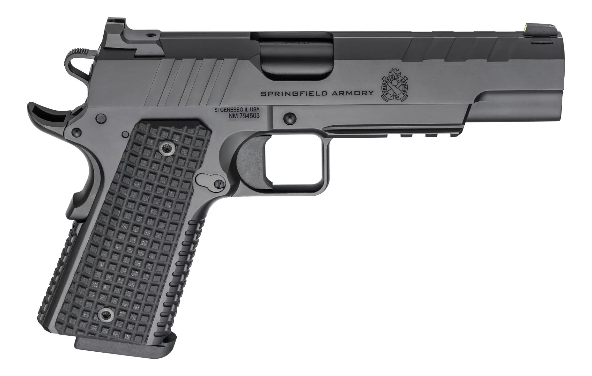 Springfield Armory 1911 Emissary 9mm Luger Pistol 5" Black PX9229L