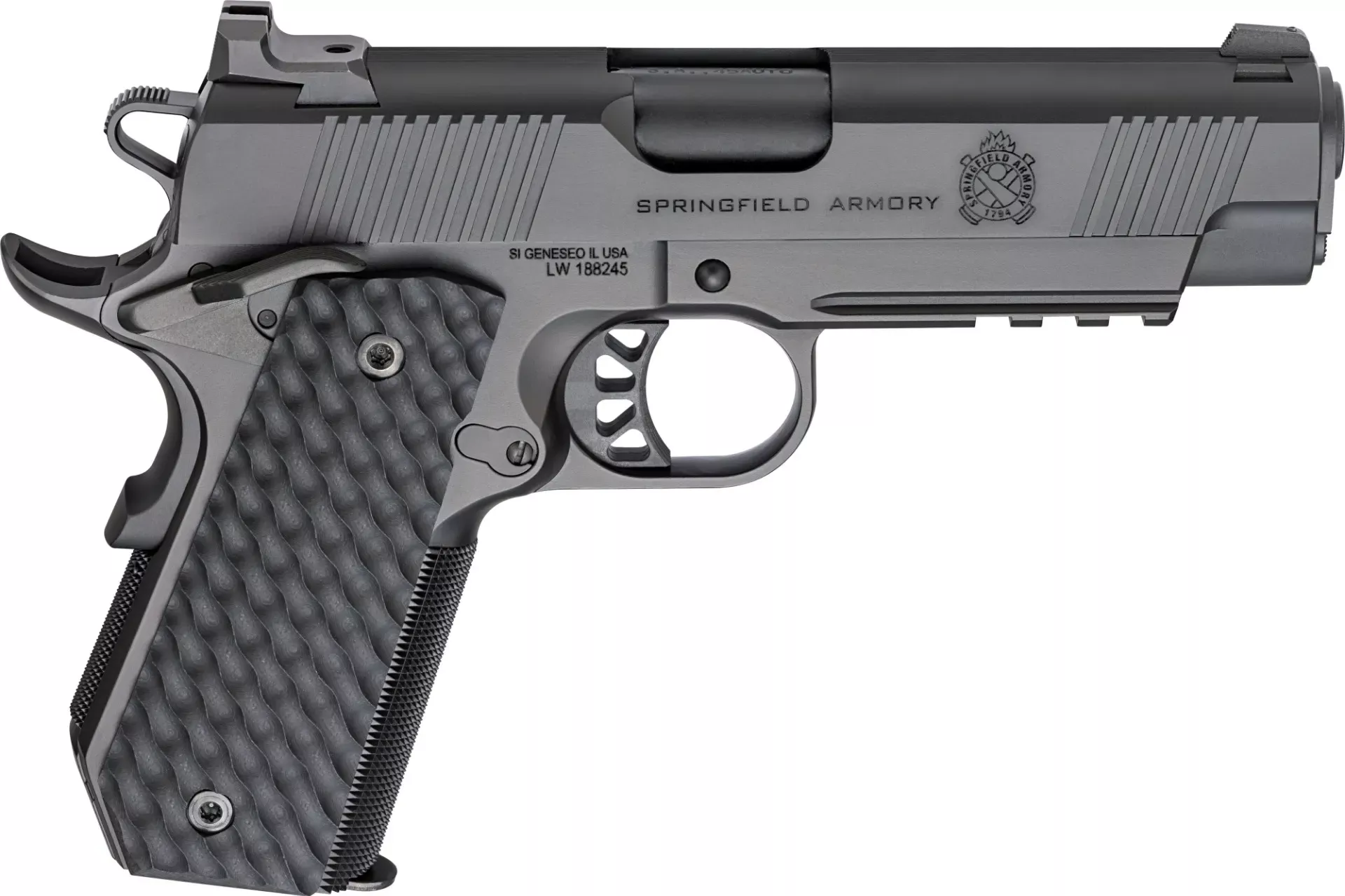 Springfield Armory 1911 TRP 45 ACP CC Pistol 4.45" Black PC9124LRCC