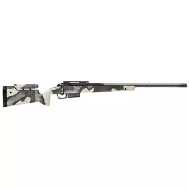 Springfield Armory BAW92465PRCCFDA Model 2020 Waypoint 6.5 PRC 3+1 24" Graphite Black Cerakote Carbon Fiber Barrel & Receiver, Ridgeline Camo Hybrid Profile w/Adj Comb & M-LOK Stock, Right Hand