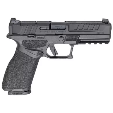 Springfield Armory EC9459BU15 Echelon Full Size 9mm Luger 15+1 4.50" Black Melonite Steel Barrel & Steel Optic Ready/Serrated Slide, Black Polymer Frame w/Picatinny Rail, Textured Grip, Ambidextrous