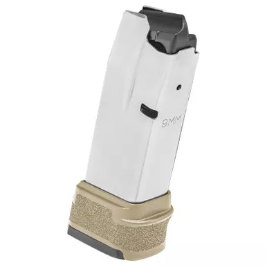Springfield Armory HC5915F Hellcat 15rd Extended Floorplate 9mm Luger SS/Dark Earth Stainless Steel