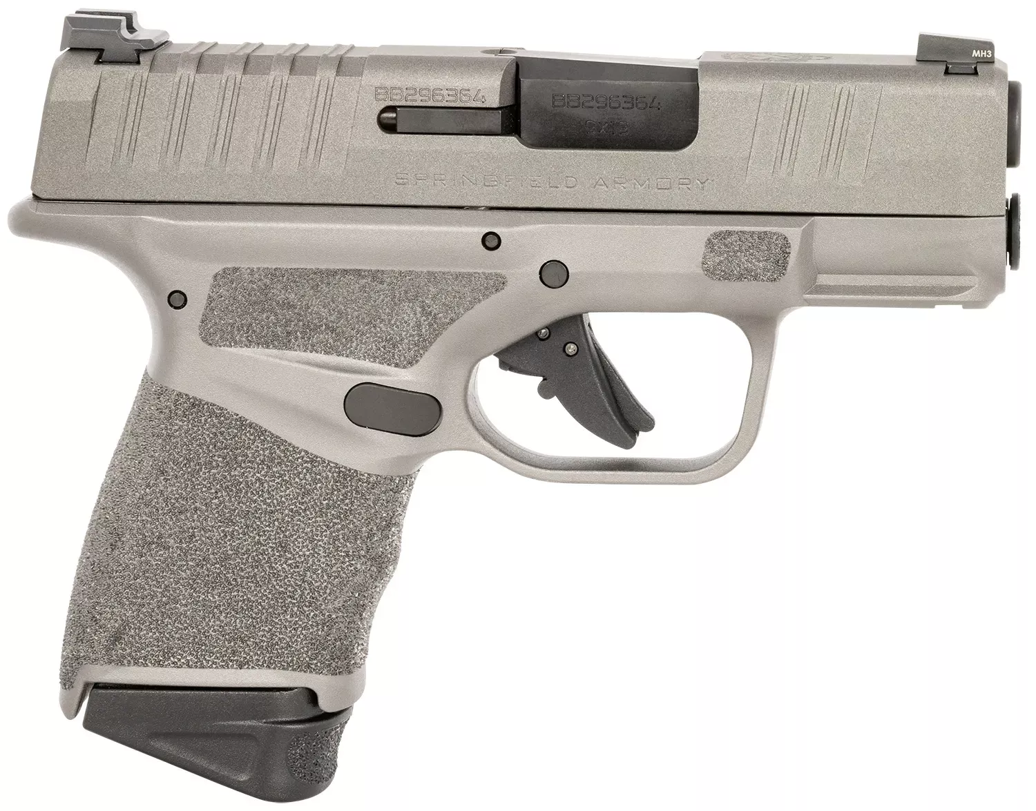 Springfield Armory Hellcat Micro-Compact 9mm Luger Pistol 3" Tungsten Gray Cerakote HC9319Y
