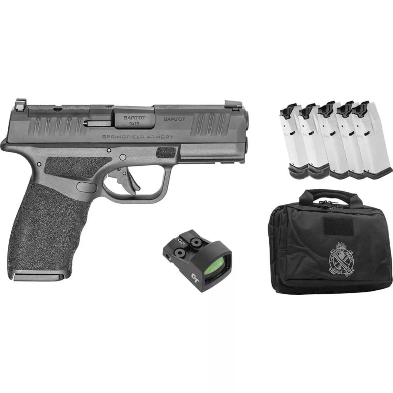 Springfield Armory Hellcat Pro Compact OSP 9MM Pistol 3.7″ Black HCP9379BOSPGU25