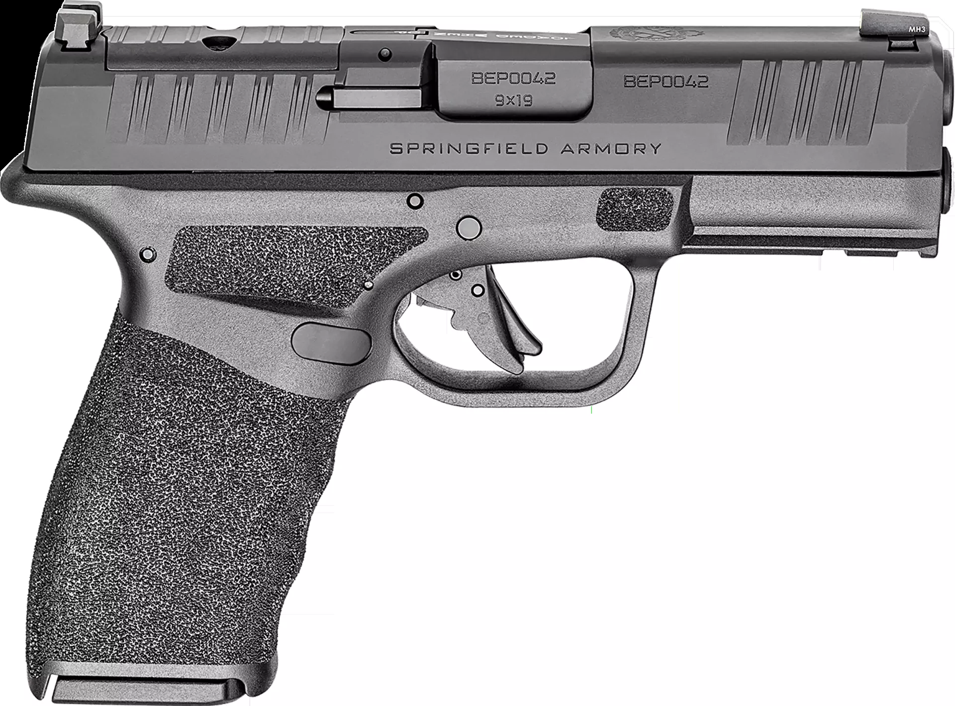 Springfield Armory Hellcat Pro OSP *CA Compliant 9mm Luger Pistol Gear Up Pkg 10+1 3.70" Black HCP9379BOSPCAP