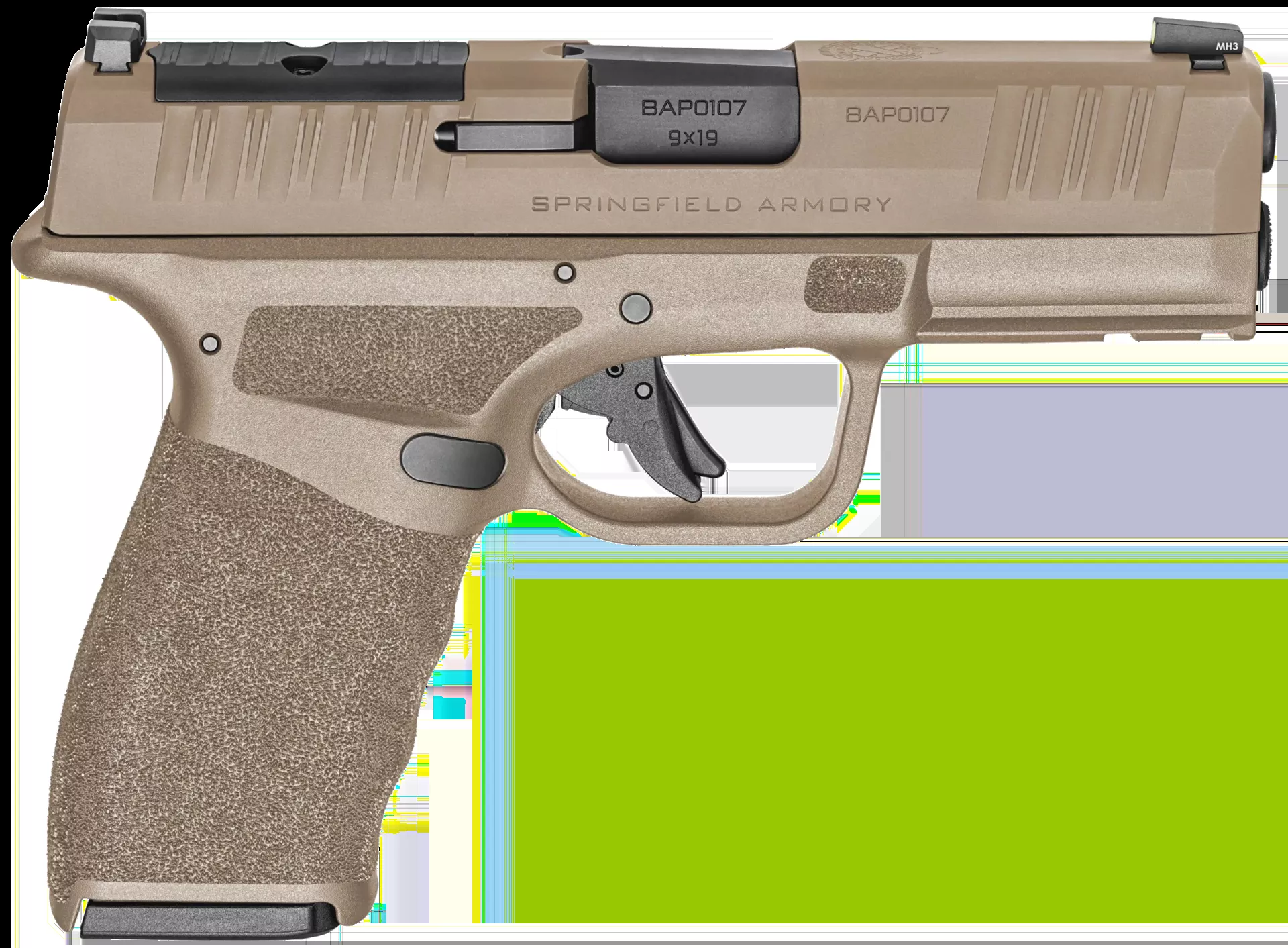 Springfield Armory Hellcat Pro OSP Gear Up 25 Package 9mm Pistol 17+1 3.70″ HCP9379FOSPGU25