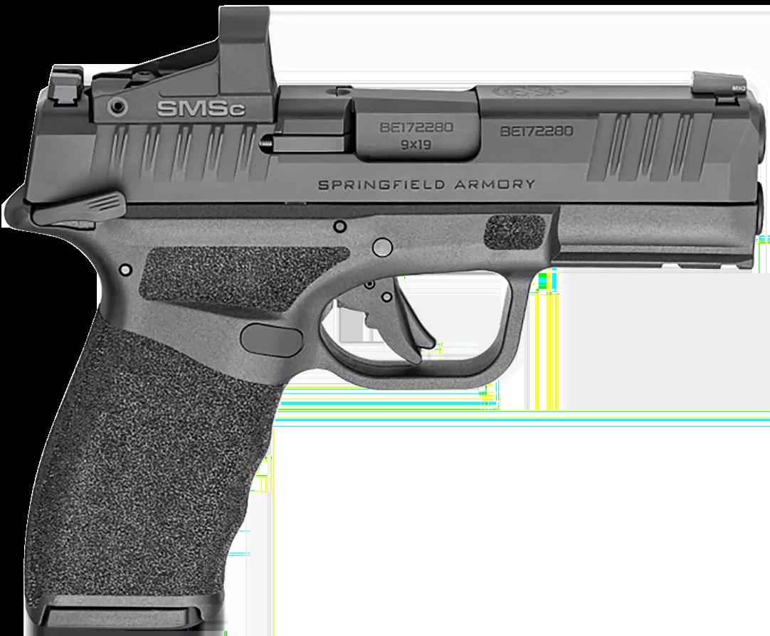 Springfield Armory Hellcat Pro OSP w/Shield SMSC 9mm Luger 3.70" Black Pistol