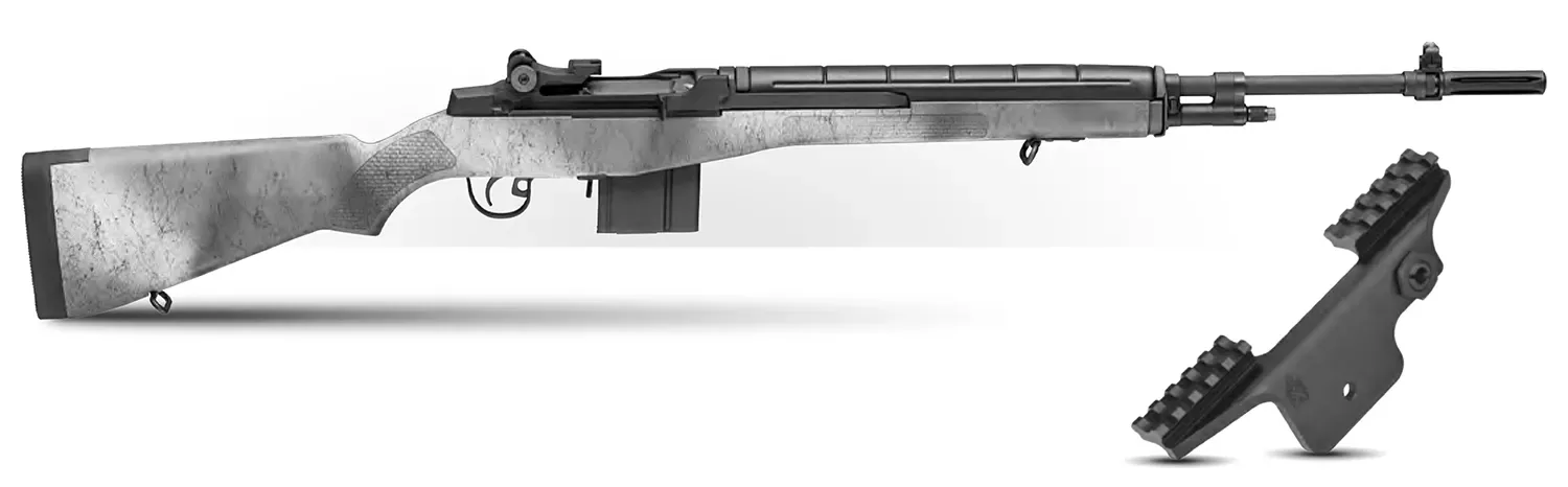 Springfield Armory M1A Standard Issue 308 Winchester/7.62x51mm Tactical Rifle 22" Black Parkerized MA9112-PKG