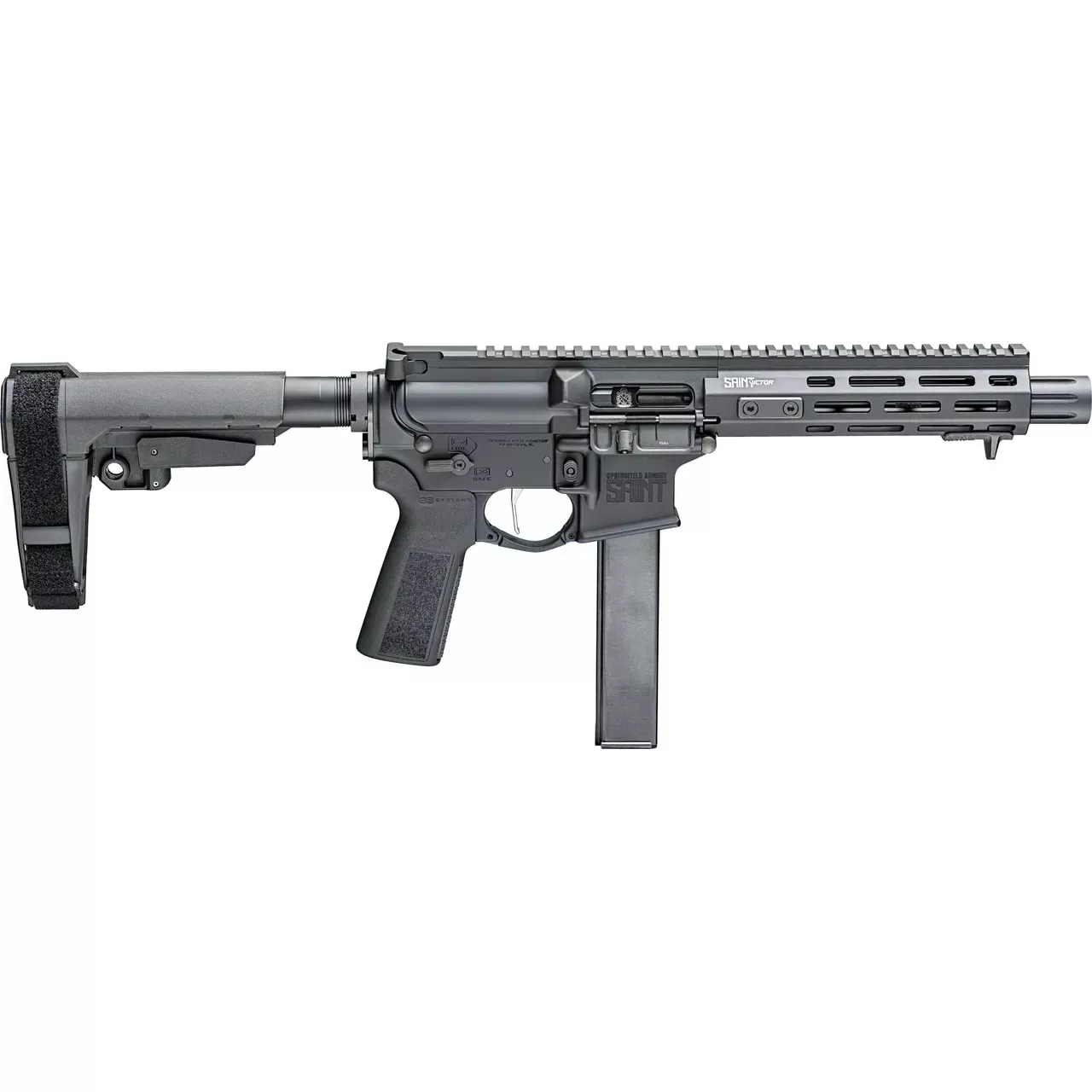 Springfield Armory Saint Victor 9mm Pistol 8.5" Black STV98509B