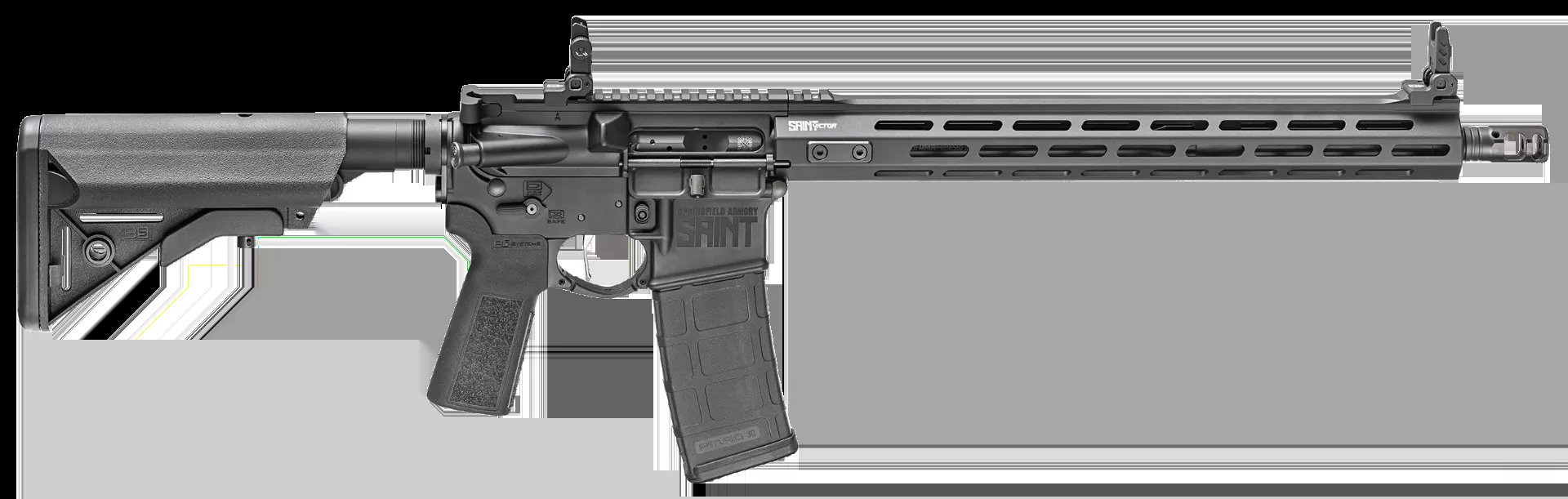 Springfield Armory SAINT Victor Gear Up 25 Package 5.56 NATO Rifle30+1 16" BLK STV916556BB5GU25