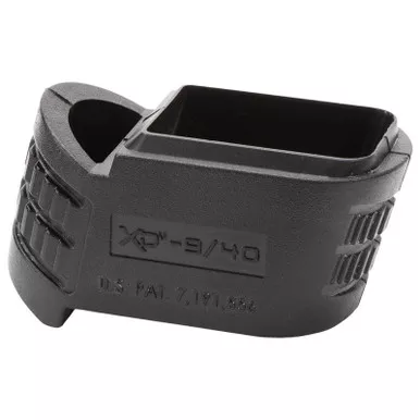 Springfield Armory XDM5001C Backstrap Sleeve made of Polymer with Black Finish & 1 Piece Design for 9mm Luger, 40 S&W Springfield XD-M Compact with #1 Backstrap