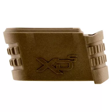 Springfield Armory XDS5901FDE Backstrap Sleeve made of Polymer with Flat Dark Earth Finish & 1 Piece Design for 9mm Luger Springfield XD-S with #1 Backstrap