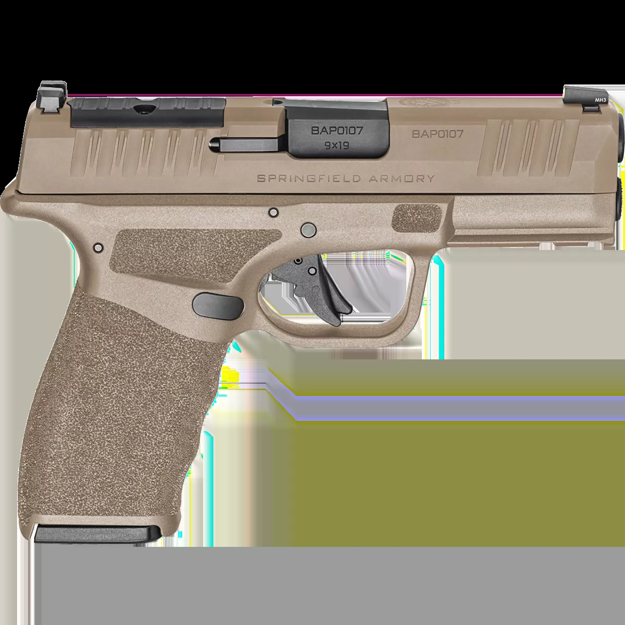 Springfield Hellcat Pro OSP 9mm Pistol 15+1 3.7" Barrel Optic Ready FDE HCP9379FOSP-15