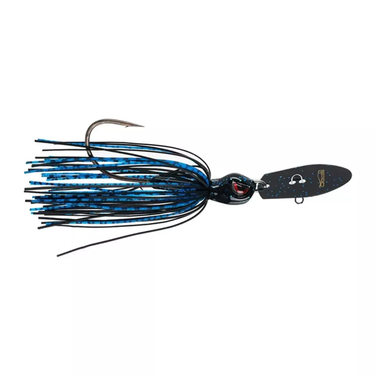 SPRO Cover Jumper Vibrating Jig - 3/8 oz. Black/Blue