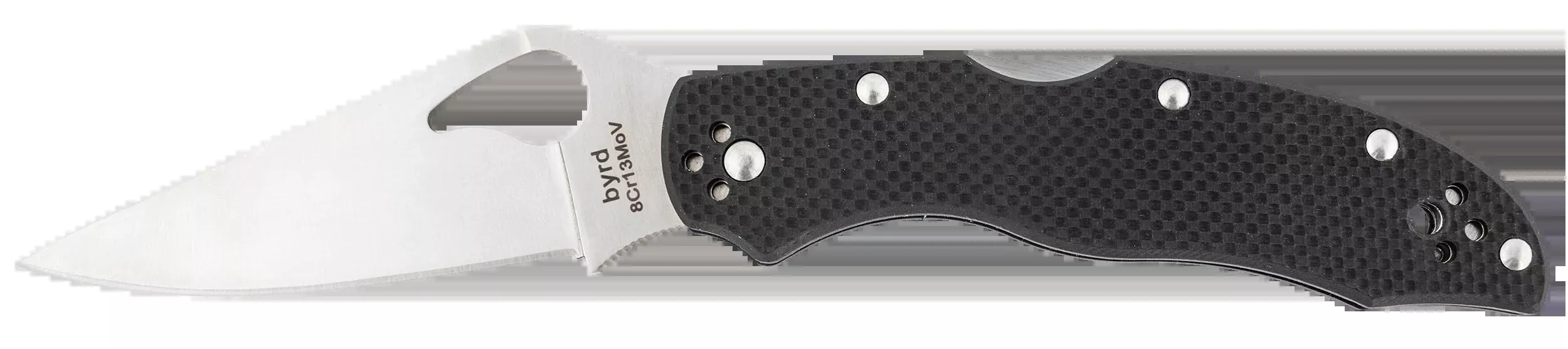 Spyderco Byrd, Spy By01gp2Harrier 2 G10 Pl Clpnt 3.39 Blk
