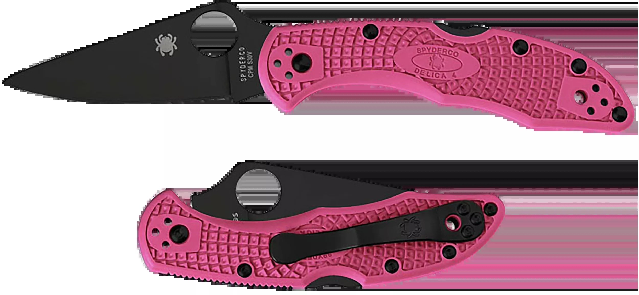 Spyderco Delica 4, Spy C11fppns30vbkDelica 4 Lightwght Cpm S30v Bc