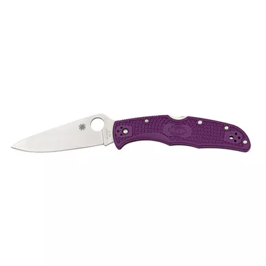SPYDERCO Endura 4 3.75in Purple Folding Knife (C10FPPR)
