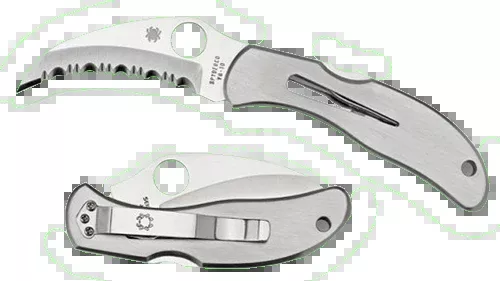 Spyderco Harpy Stnls Spyderedge