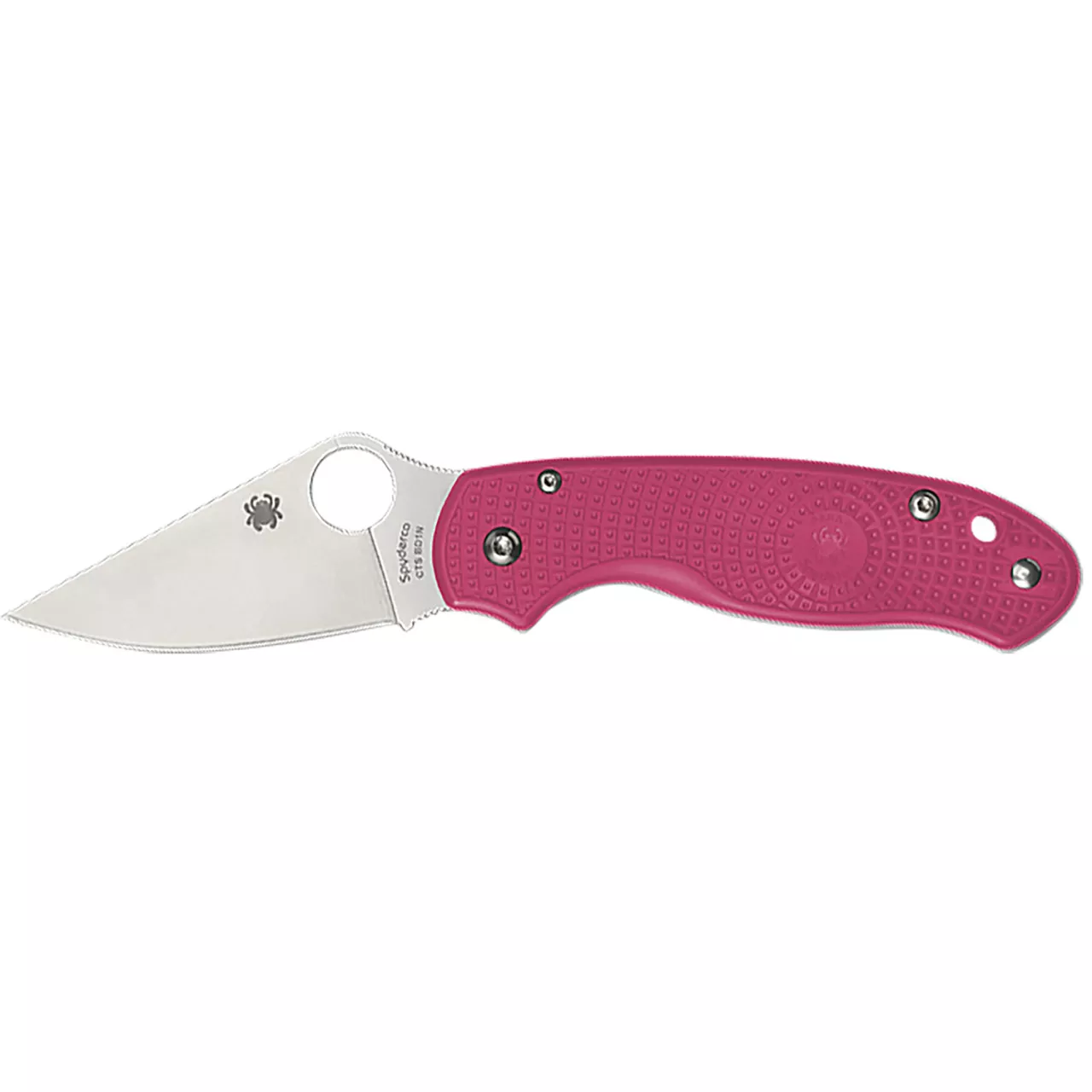Spyderco Para 3 Lightweight Breast Cancer EDC Knife 2.93"