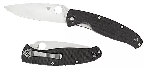 Spyderco Resilience Blk G10 Plain