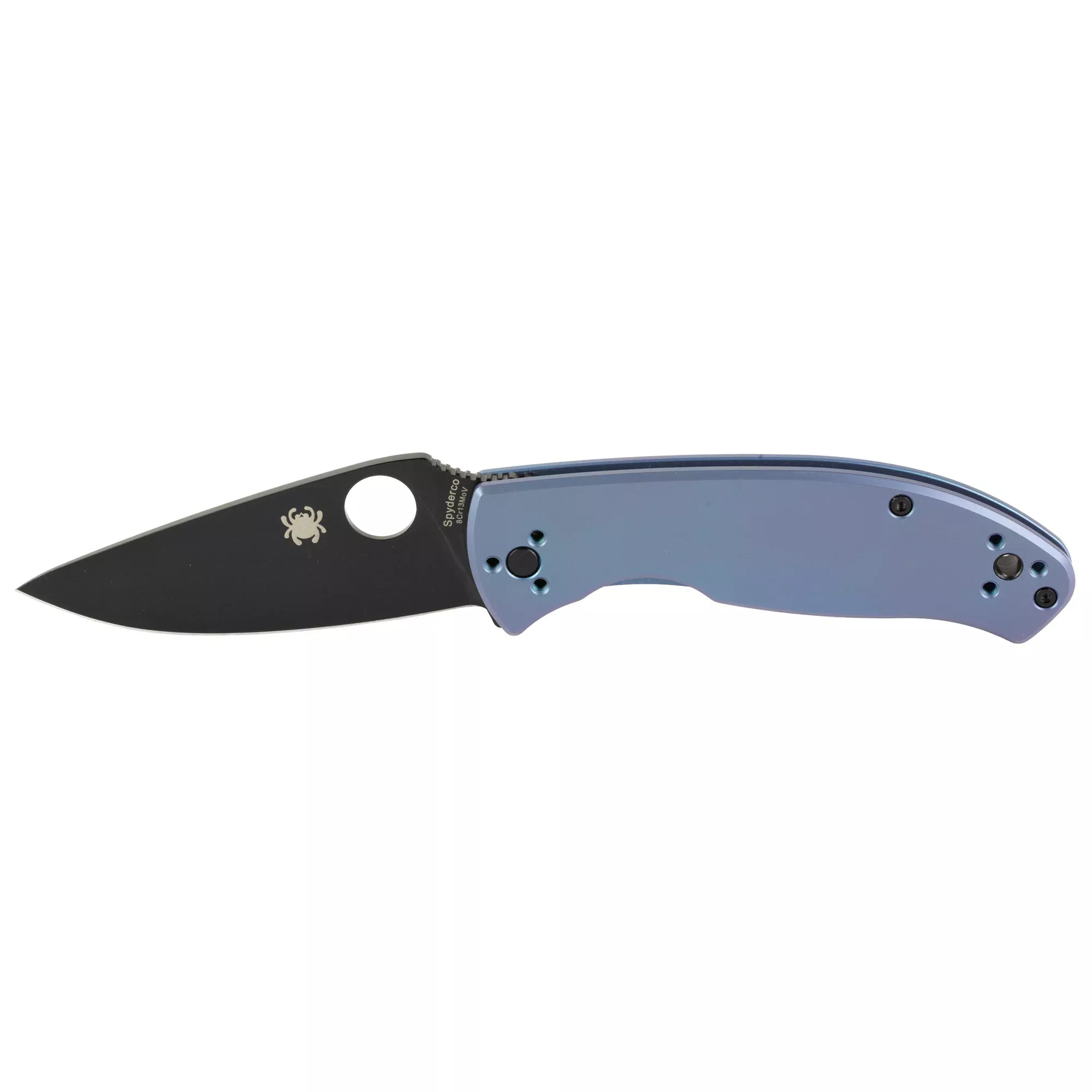 Spyderco Tenacious Ti 3.35″ Blue/blk