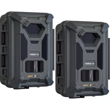 SpyPoint 01838 Force 24 Trail Camera Twin Pack, Grey, 2 Pack