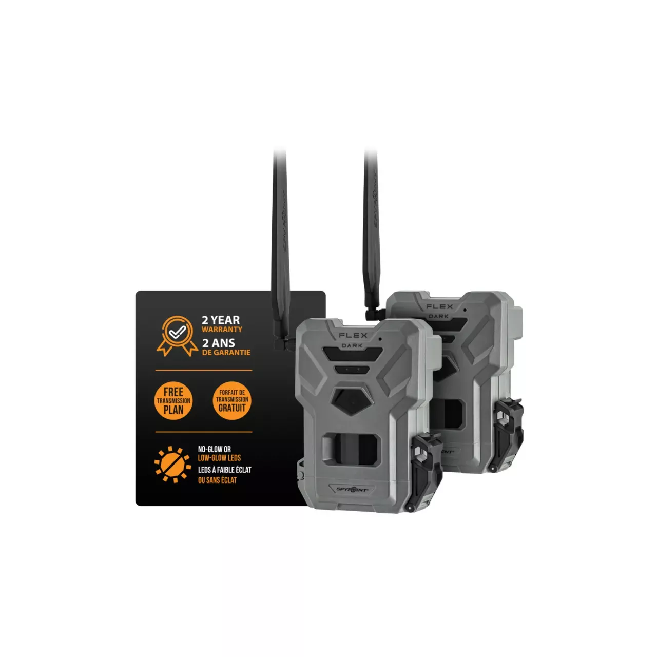 Spypoint Flex-Dark Cellular Trail Camera Twin Pack