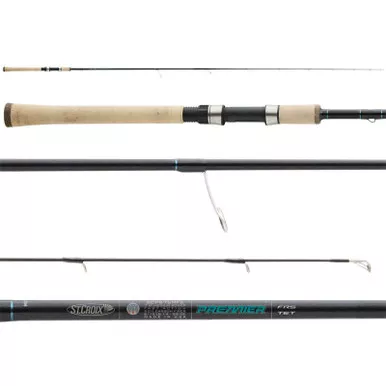 St. Croix Premier SCPS66MLF Spinning Rod 6'6" 1 Piece Medium Light Power Fast Action