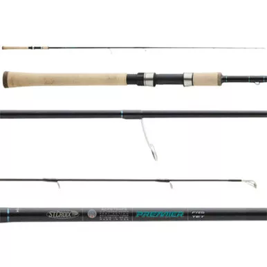 St. Croix Premier SCPS70MF Spinning Rod 7' 1 Piece Medium Power Fast Action