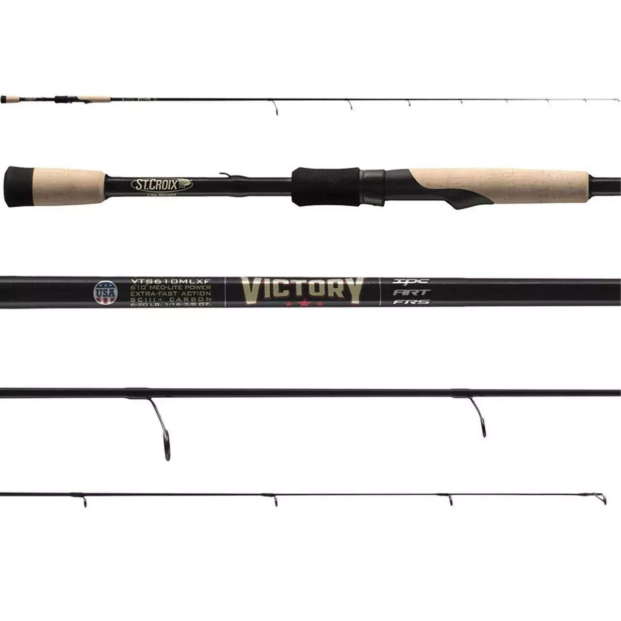 St. Croix Victory Spinning Rods