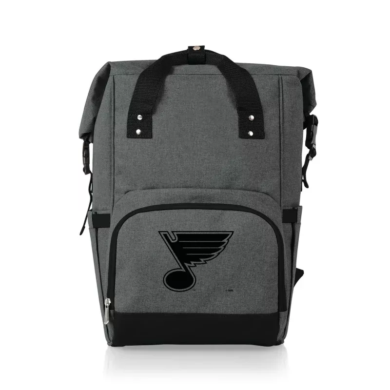 St Louis Blues – On The Go Roll-Top Backpack Cooler