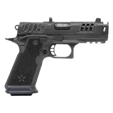 Staccato Hd P4x Premium 9mm 4" Comp Barrel 18 Round Black