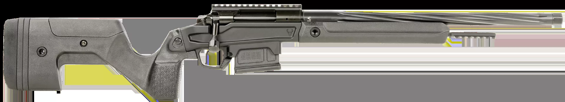 Stag Arms Pursuit 6.5 PRC 3+1 Rd 22″ Threaded/Fluted Sporter Barrel Black OEM Hybrid Hunter Rifle