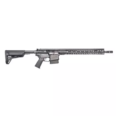Stag Arms STAG10000142 Stag 10 Marksman 308 Win 18" 10+1 Black Hard Coat Anodized Rec Black Adjustable Magpul SL-S Stock Black Magpul MOE Grip Right Hand