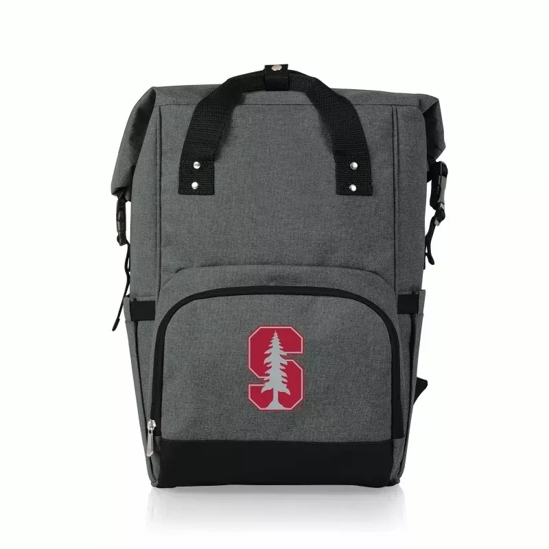 Stanford Cardinal – On The Go Roll-Top Backpack Cooler
