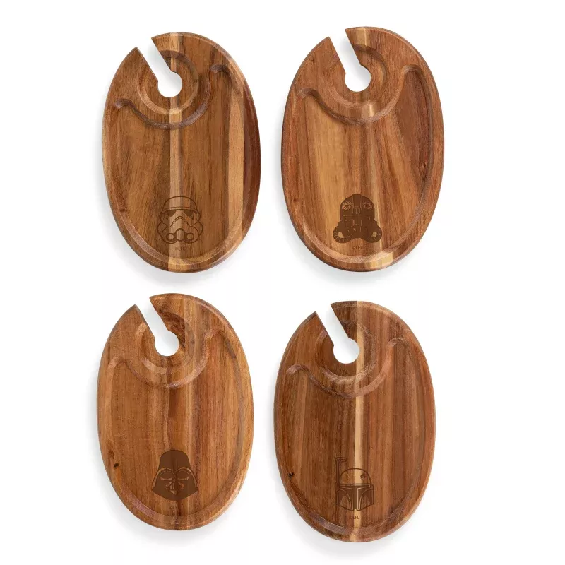 Star Wars Dark Side – Wine Appetizer Plate Set Of 4
