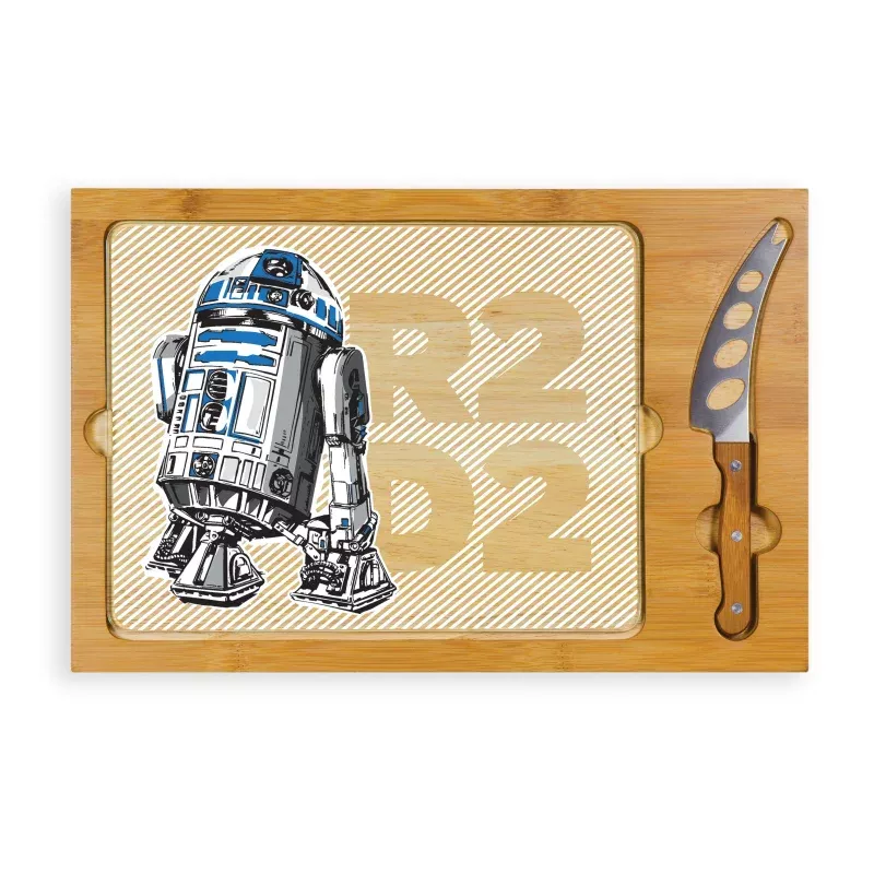 Star Wars R2-D2 – Icon Glass Top Cutting Board & Knife Set