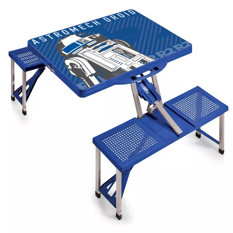 Star Wars R2-D2 – Picnic Table Portable Folding Table with Seats