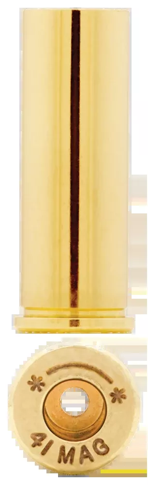 Starline Brass Unprimed Cases, Star 41meup-100Unp Brass 41 Rem Mag