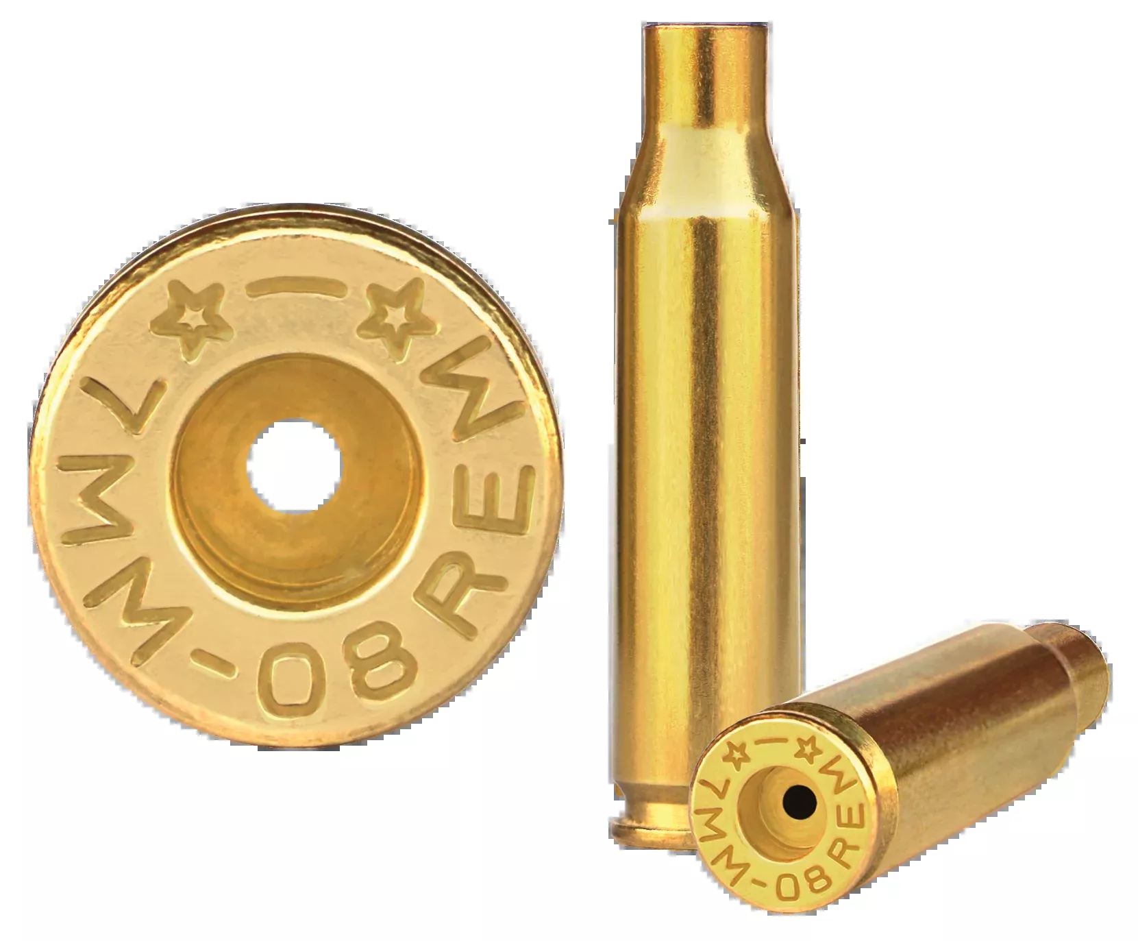 Starline Brass Unprimed Cases, Star 7mm-08eup-50Unp Brass 7mm-08 Rem