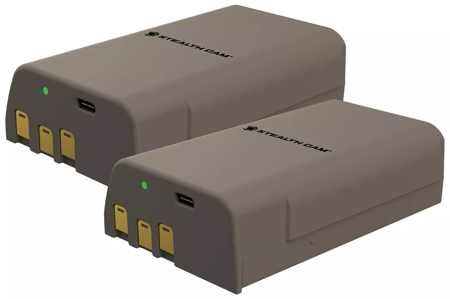 Stealth Cam 5000MAH Lithium Rechargable Batteries 2 Pack STC-RCBAT-2PK