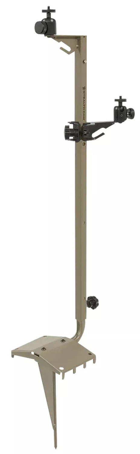 Stealth Cam Moutning PostTan Steel 29-49″ High