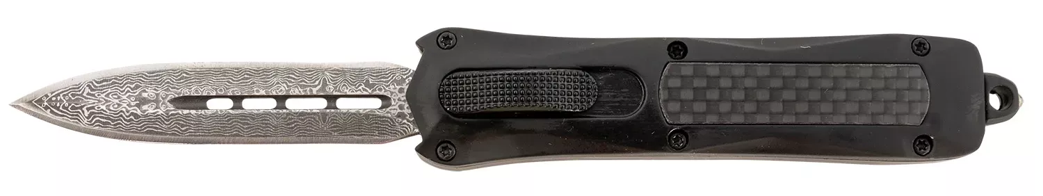 Steel River Knives Spartan Mini OTF Dagger 2.70″ Damascus 440C SS Blade