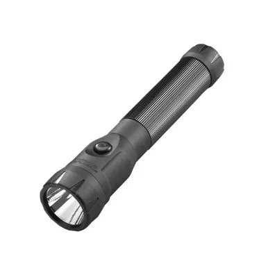 STREAMLIGHT PolyStinger LED 485 Lumens Black Flashlight w/ 120-Volt AC Charger and Piggyback Holder (76133)