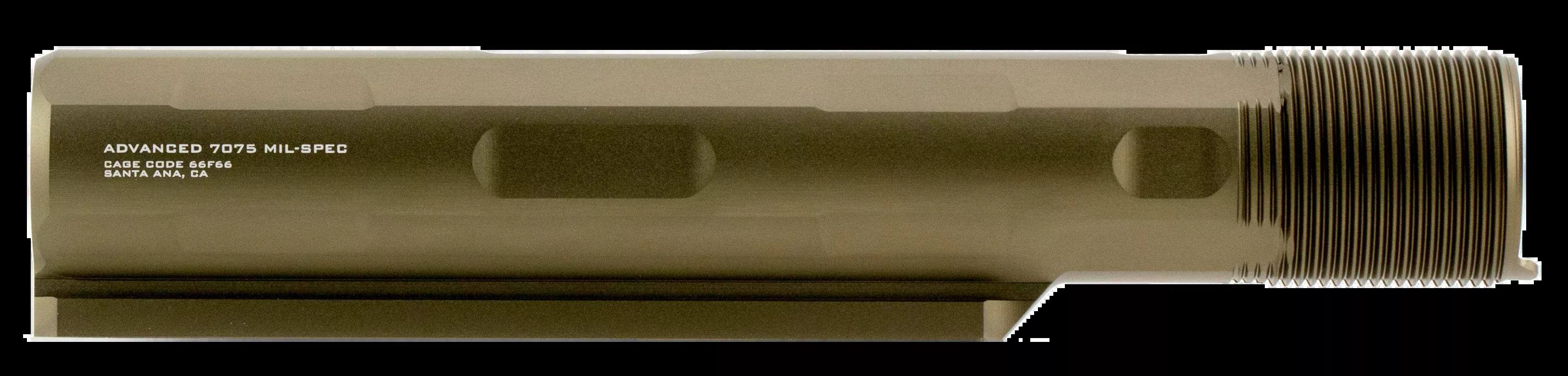 Strike Advanced Receiver Extension, Si Ar-are-t7-fde Adv Rec Buffer Tube
