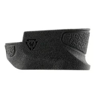 Strike Industries EMPMPS Enhanced Magazine Plate made of Polymer with Black Finish & Extra Gripping Surface for S&W M&P Shield Magazines (Adds 2rds 9mm Luger, 1rd 40 S&W)