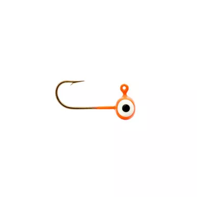 Strike King Mr Crappie Teen-Zee Sausage Head Fluorescent Orange 1/16oz