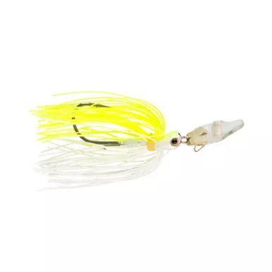 Strike King Rattling Thunder Cricket 3/8 Oz Chartreuse White